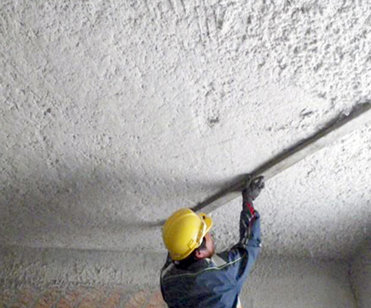 無(wú)機(jī)纖維噴涂(圖2)