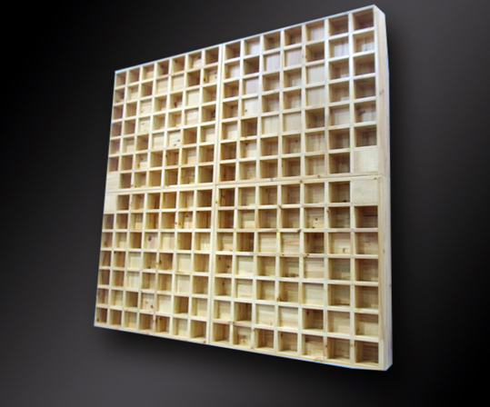 二次余數(shù)擴(kuò)散體,吸音擴(kuò)散體 二次余數(shù)擴(kuò)散體(圖1)