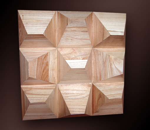 金字塔擴散體,吸音擴散體 金字塔擴散體(圖1)