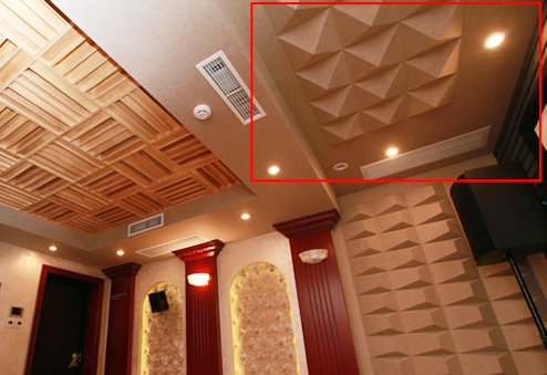 金字塔擴散體,吸音擴散體 金字塔擴散體(圖2)