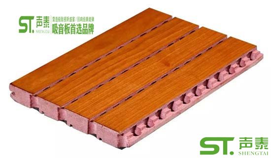 武漢體育館防火槽木吸音板裝修、施工(圖2)