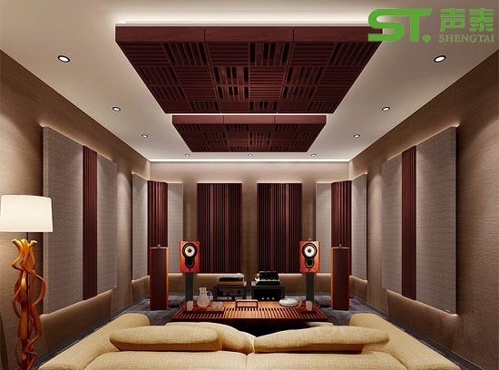 家庭影院里裝修有必要使用木質(zhì)吸音板嗎？(圖2)